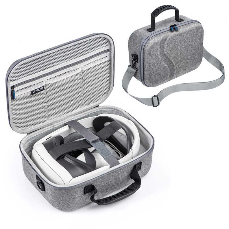 甄选现货 Meta Quest 3 可放KIWI精英头戴带收纳包手提斜跨包配件