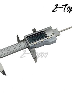 甄选Etopoo荣誉新品0-50/200 0.01MM金属屏数显卡尺不磁钢卡尺深