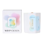 甄选低温蜡烛室内卧室持久留香昆仑煮雪茉莉花香薰蜡烛