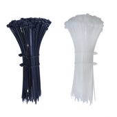 甄选尼龙扎带5 550环保阻燃低温塑料扎带 550mm中号绑带4.8