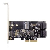SATA Key 3.0 M.2 B速扩展卡JMB585芯片转换卡 甄选PCIE