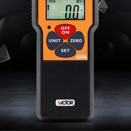 甄选胜利数显推拉力计VC10N/300N/500N拉压测力计测力计 拉力测试