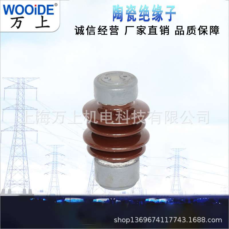 户外高压支柱绝缘子ZSW-10KV/4/5陶瓷柱式绝缘子12KV