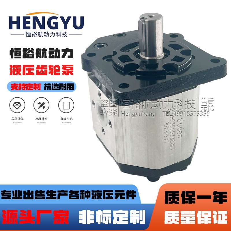 博顿油泵Boden齿轮泵BHP3B0 BHP3B1 BHP3A0 BHP3A1 BHM3B1液压泵