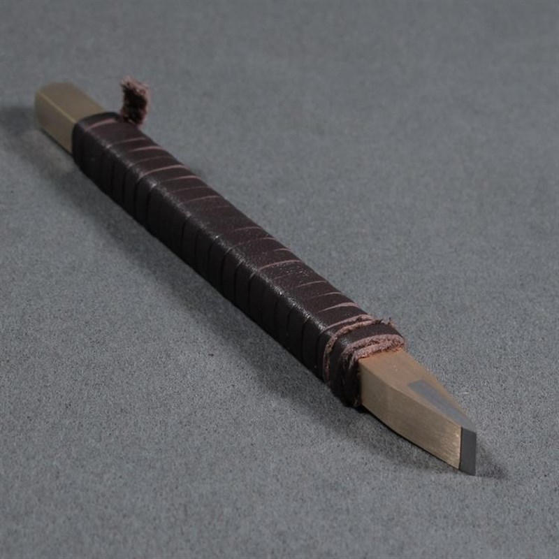 铜杆钨钢篆刻刀石刻刀手v工刻字竹木雕刻硬质合金刀送皮套