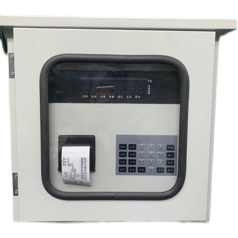 地磅扫码过磅系统自助称重收费A地磅显示器控制柜扫码收费一体机