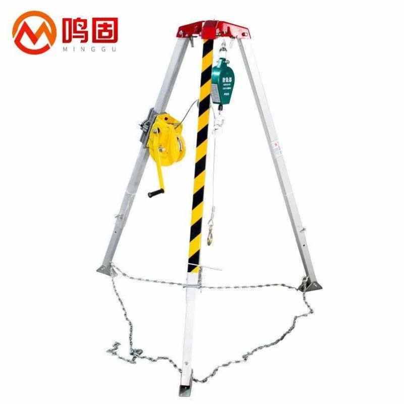 悍象起重绞盘三脚架救援架配绞盘三脚架救援架+2600磅30M绞盘