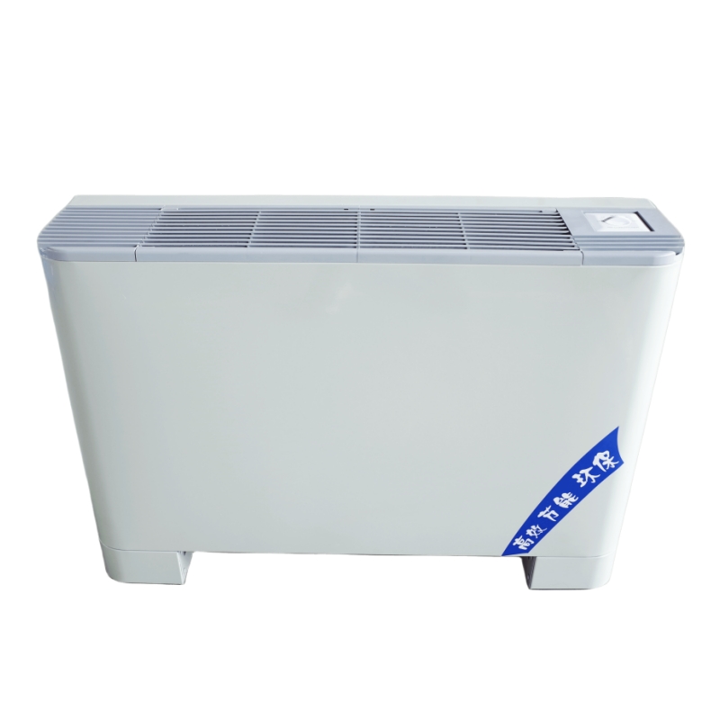 四管制立式明装风机盘管落地式机组中央空调水冷暖两进两出空气