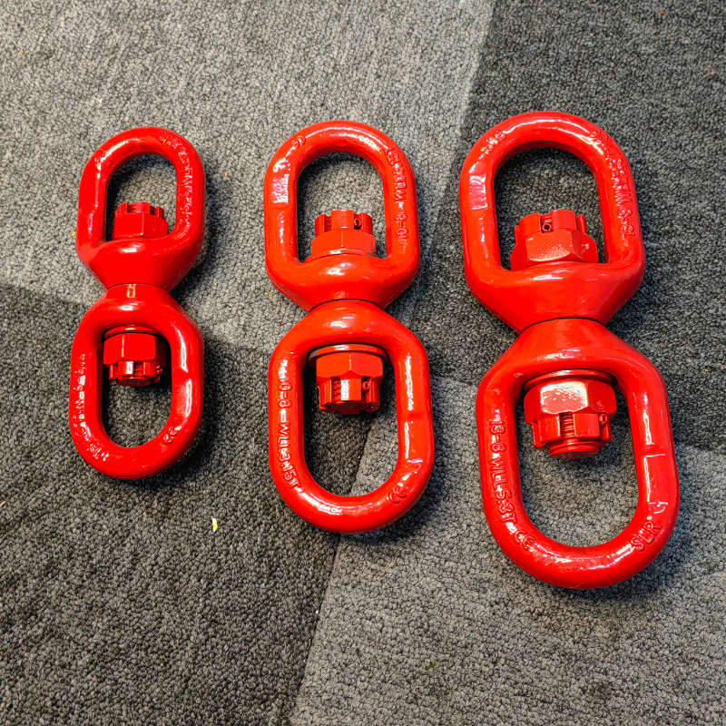 字360旋转吊装合金钢环释放8螺栓扭力起重N转g80钩旋转吊环万象