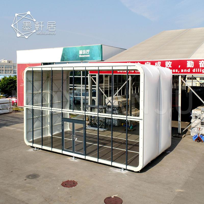 大型铝合金帐篷餐厅充气移动办公室会议室咖啡屋临时服务中心快装