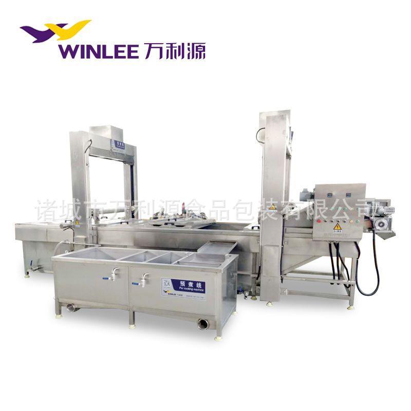 全自动蒸气肉类蒸煮设备不锈钢材质肉制品预煮机卤猪蹄预煮设备