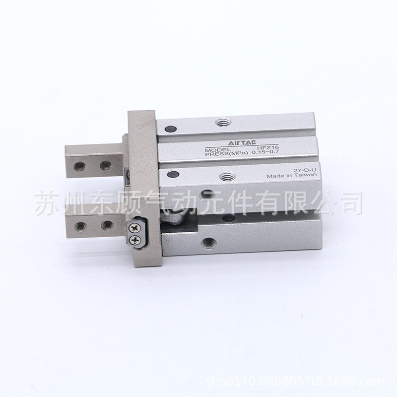 亚德客手指夹爪气缸HFZ10 HFZ16 HFZ20 HFZ25 HFZ32 HFZ40