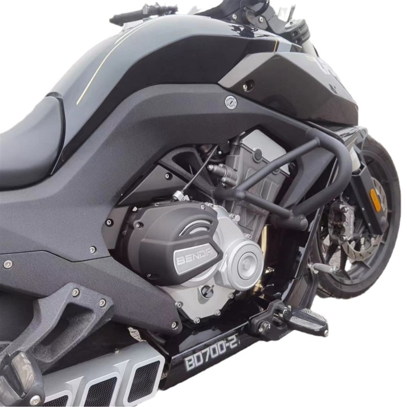 珊艺/适用于奔达燎700边包改装 复古边箱骑士包保险杠 护杠防摔杠