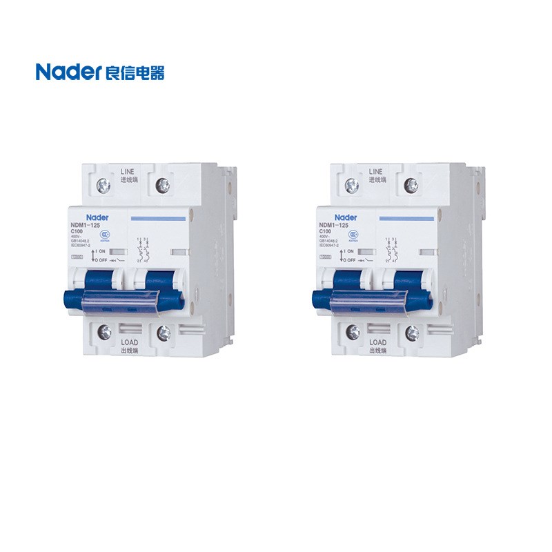 Nader 上海良信电器微型断路器 小型断路器 NDM1-125