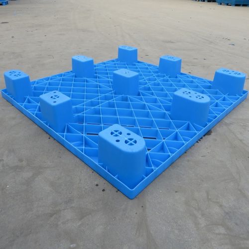 1210网格九脚托盘加厚仓库叉车物流塑料卡板托板栈板垫仓板地台板