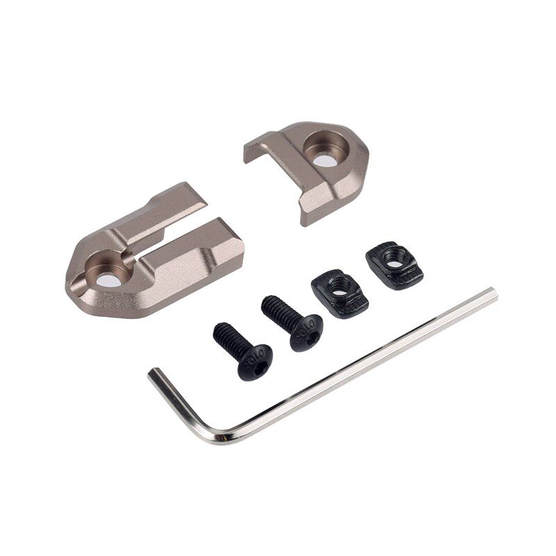 SF M300 M600 DBAL-A2线控开关卡槽固定底座 MLOK金属鼠尾卡槽