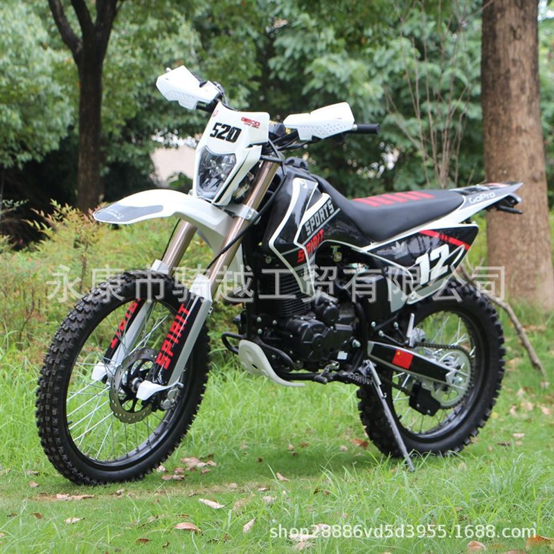 两轮越野摩托车250cc竞技山地赛摩300cc成人燃油款漂移沙滩卡丁车