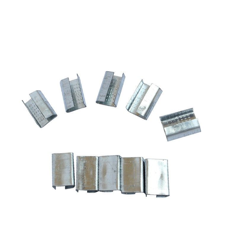 打包扣钢带 塑钢扣1910 1608PET塑钢打包带打包扣 镀锌铁皮打包扣