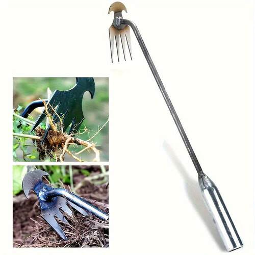 1 piece uprooted multi functional weeding rake weeding跨境