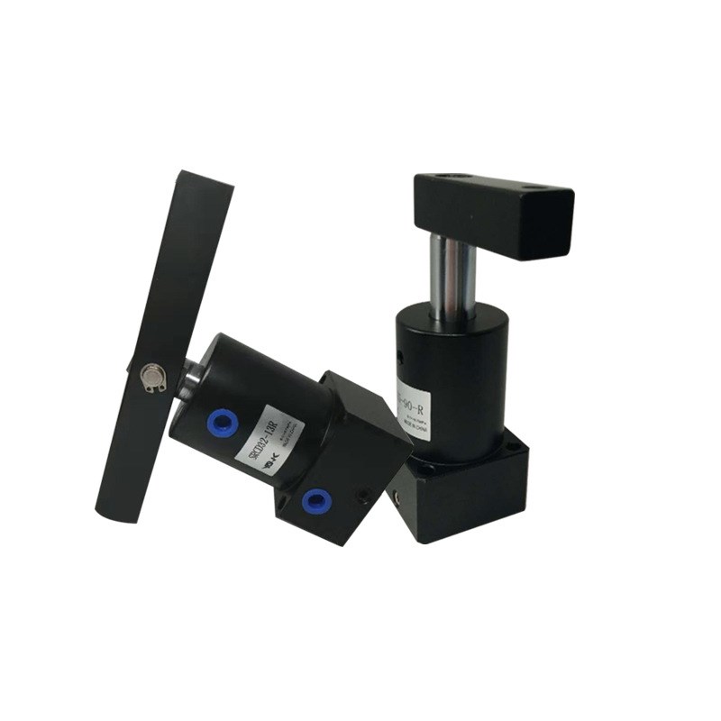 气力可型旋转夹紧气缸SCR\SCL20\25\40\32-10\20回转转角下压90度