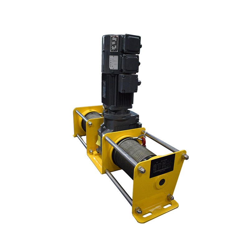 小型双绳双卷筒卷扬机提升牵引机设备配套用电动绞车可定制