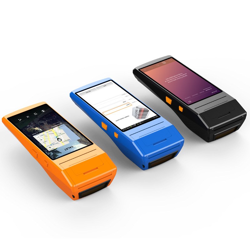 群索安卓手持机rfid水电抄表停车收费行政执法数据采集器PDA