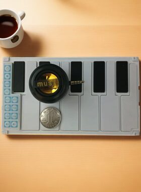 口袋钢琴口袋音乐琴音乐键盘迷你便携式电子琴折叠钢琴手卷琴MIDI