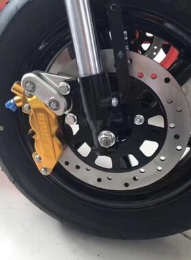 功泰车业 MINIGP GTMINI 改装对四卡钳转接码 卡钳码 刹车码