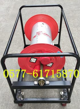 100m 120m移动电缆盘防水工业插头漏电保护器4*6mm2卷线盘空盘