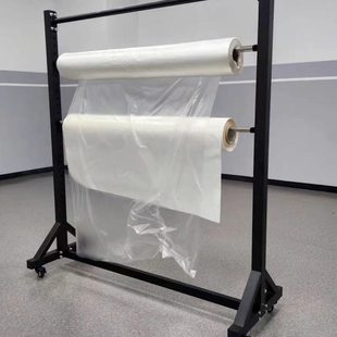 纺织布料布卷展示架面料架子家纺桌布塑料薄膜布展架展会挂布货架