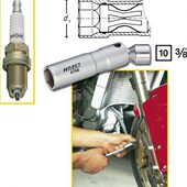 4766万向节火花塞套筒 接口 φ16mm 汽车专用工具 德国HAZET