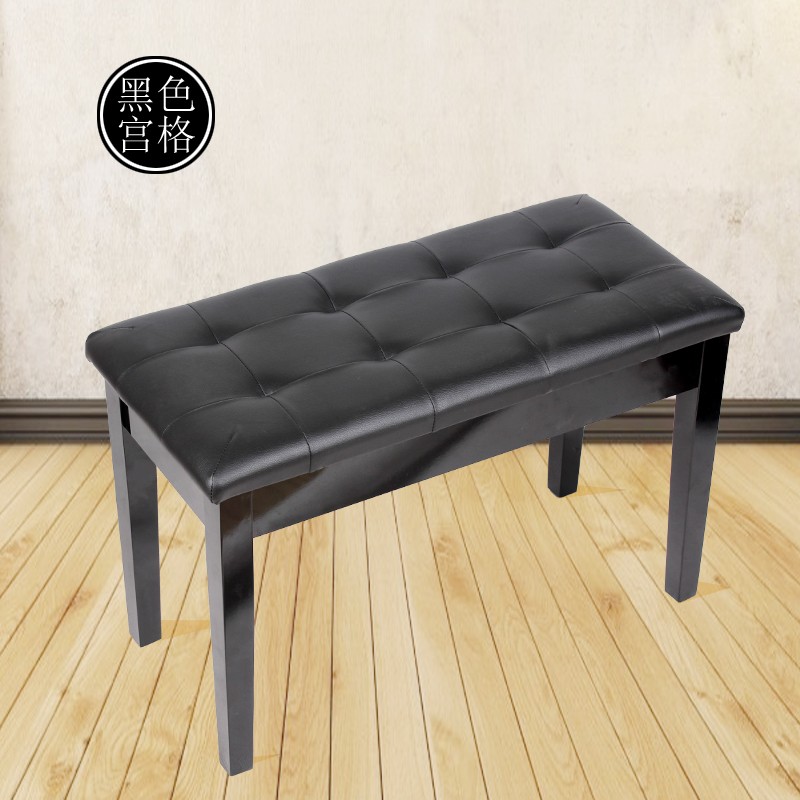 雅马哈卡西d欧通用双人琴凳 带书箱凳子 直腿钢琴凳 电钢琴凳