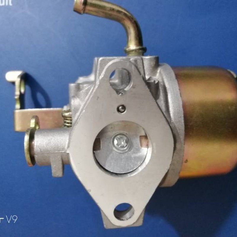 罗宾EY15/163 Ey20DC-3 /167F汽煤油发动机化油器 弯直管 白底盖