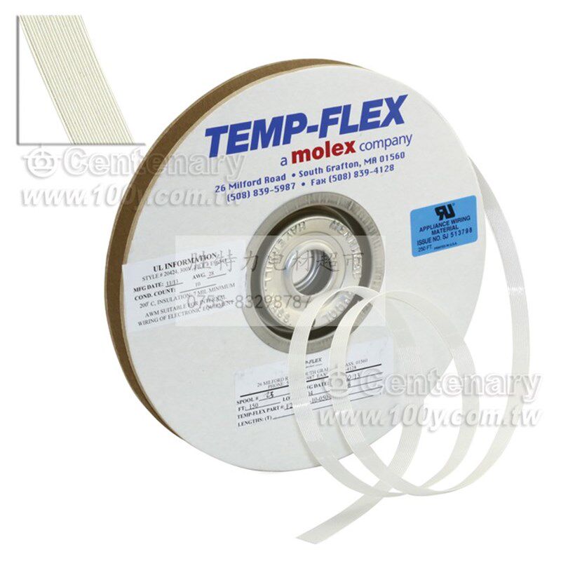 F28H19S-10-050-N 10P 200度高温排线MOLEX  Temp-Flex 150FT/卷