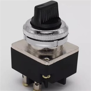 3两档三档旋钮转换开关LA2 SA2开孔30MM 上海森奥主令开关LS2
