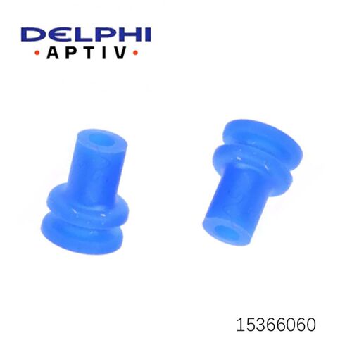 15366060 德尔福DELPHI汽车连接器 防水塞 进口原装蓝色密封塞母