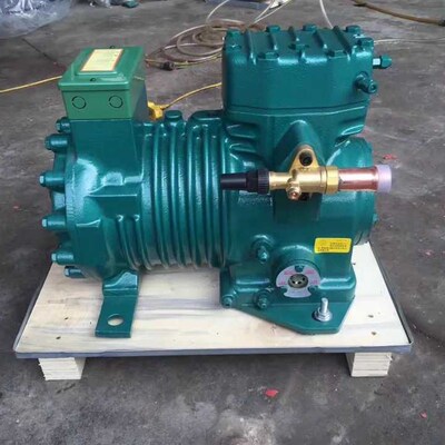 C-L37M8E C-L37M8L原装5P匹三洋SANYAO半封闭机组冷库压缩机3.8KW