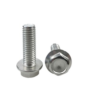 201凹脑法兰外六角螺丝GB5789国标法兰外六角螺栓螺钉M4M5M6M8M10