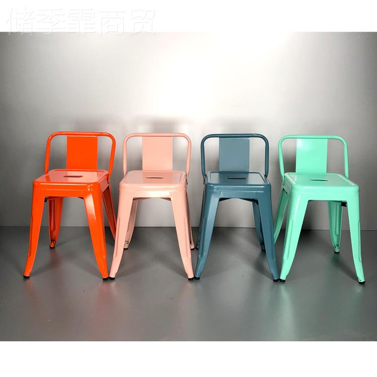 餐厅铁艺凳铁子酒吧凳吧台属等T3503-18位凳业铁皮小凳子Lo金ft工