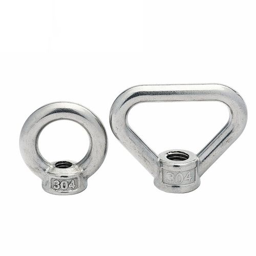 304不锈钢吊环螺母三角吊母环形螺帽船用吊母M4M5M6M8M10M12-M24