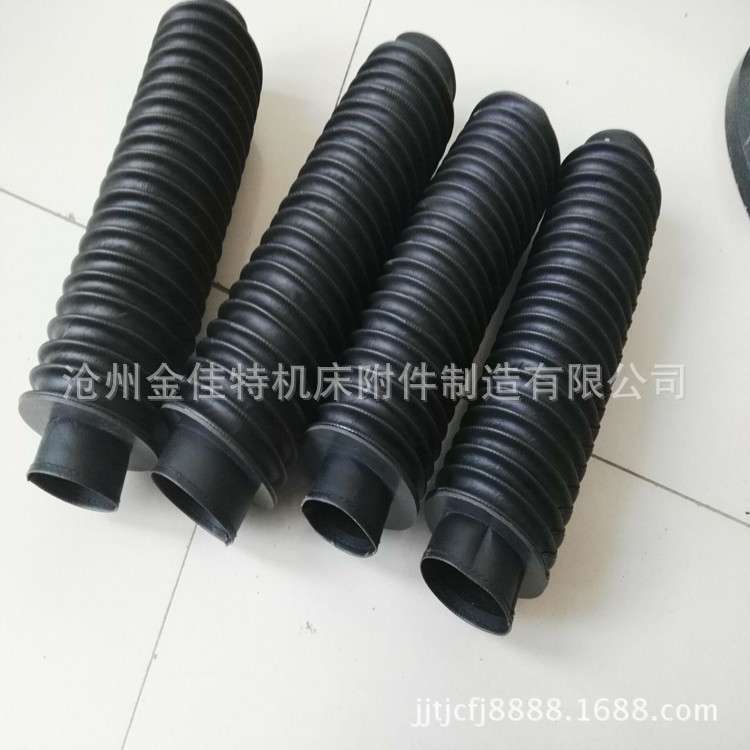 丝杠防护罩 活塞杆伸缩保护套 帆布拉链式液压油缸旗杆防尘罩