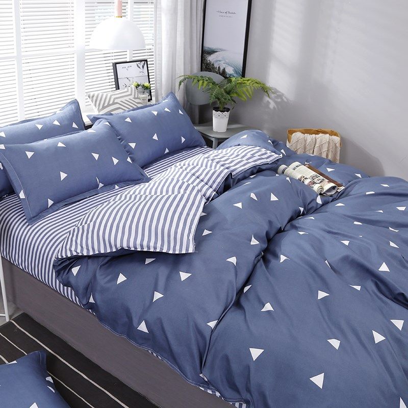 加厚冬被子一整套全带被套枕芯学生宿舍三四件套单双人春秋棉被褥,床上用品,床品套件/四件套/多件套,淘宝优惠券,粉丝福利购,淘宝优惠卷