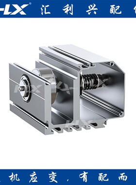 辊道摩擦线悬臂式链传动适配133135铝型材高承重发动机缸体型材定