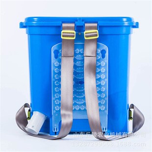 电动撒盐机冬季高速公路除雪抛撒器单兵融雪撒布机