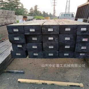 矿用松木油浸枕木价格 煤矿铁路用防腐高压油浸枕木 落叶松枕木