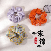 春节手工褶皱发圈diy材料包新中式 头绳发绳大肠发圈头饰团建沙龙