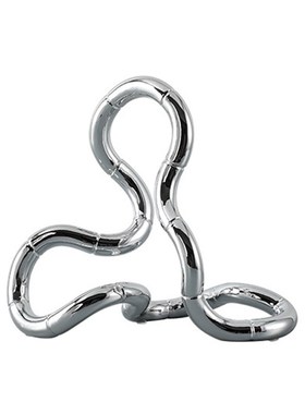 现代简约轻奢摆件莫比乌斯环形曲线室内客厅抽象线形异Z形几何饰