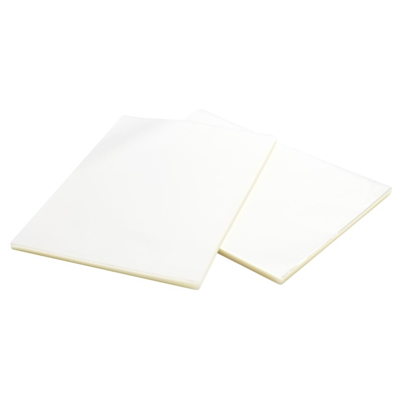 普伟塑封膜A4护卡膜塑封机过塑膜a4纸照片保护膜A6相片过胶膜6寸L