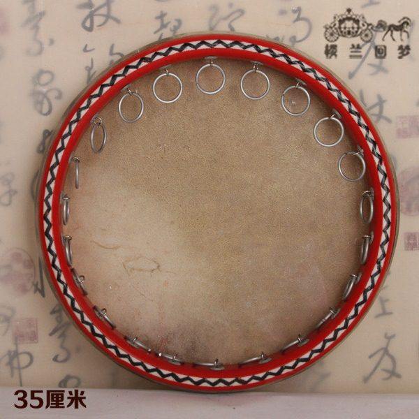 【新疆乐器专卖】手鼓 新疆维吾尔民族手工乐器-实木手鼓35cm包邮