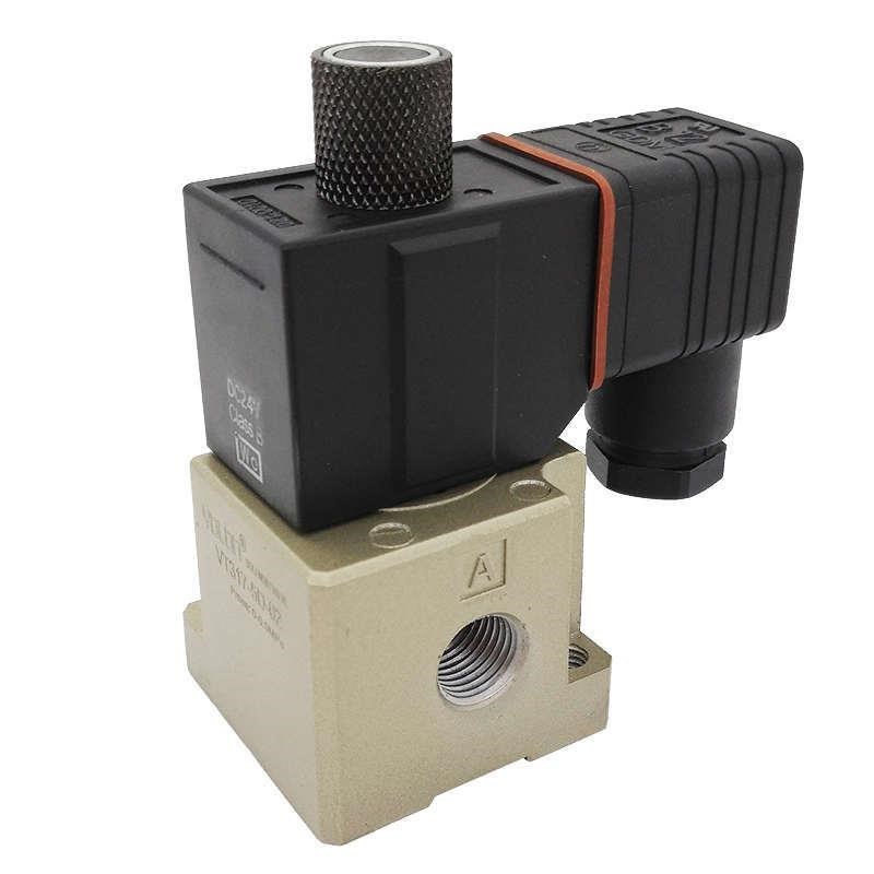电磁控制阀气动220v二位三通s12V真空高频开关阀组24VT307/VO/317